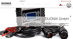 Desktop Screenshot of duonix.de